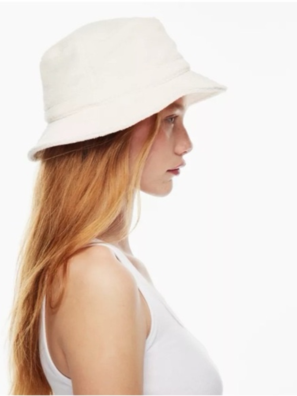 TNA White Bucket Hat